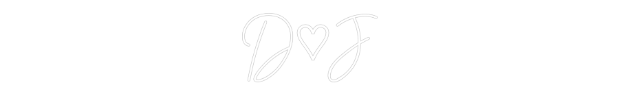 NEONSIGN: D♡J