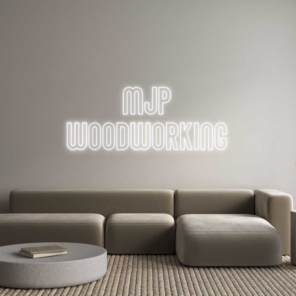 NEONSIGN: MJP
WOODWORK...