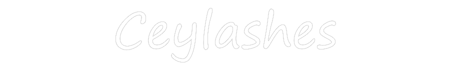 NEONSIGN: Ceylashes
