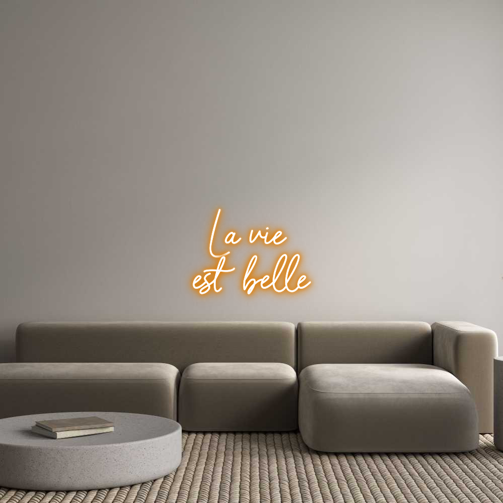 NEONSIGN: La vie
est ...