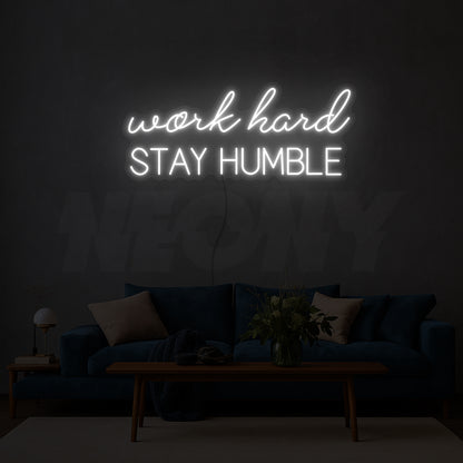 Work hard