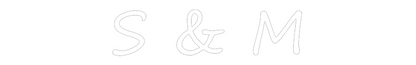 NEONSIGN: S & M
