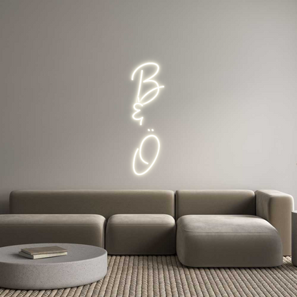 NEONSIGN: B
&
Ö