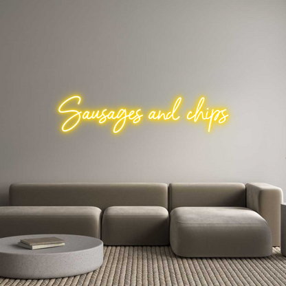 NEONSIGN: Sausages and ...