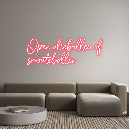 NEONSIGN: Open olieboll...