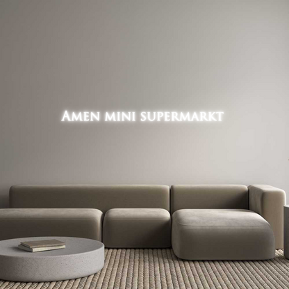 NEONSIGN: Amen mini sup...
