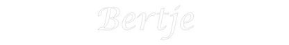 NEONSIGN: Bertje