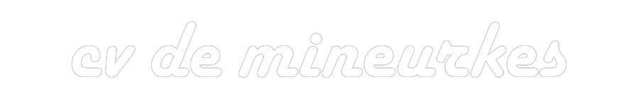 NEONSIGN: cv de mineurkes