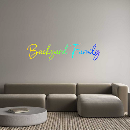NEONSIGN: Backyard Fami...