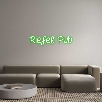NEONSIGN: Riefel Pub